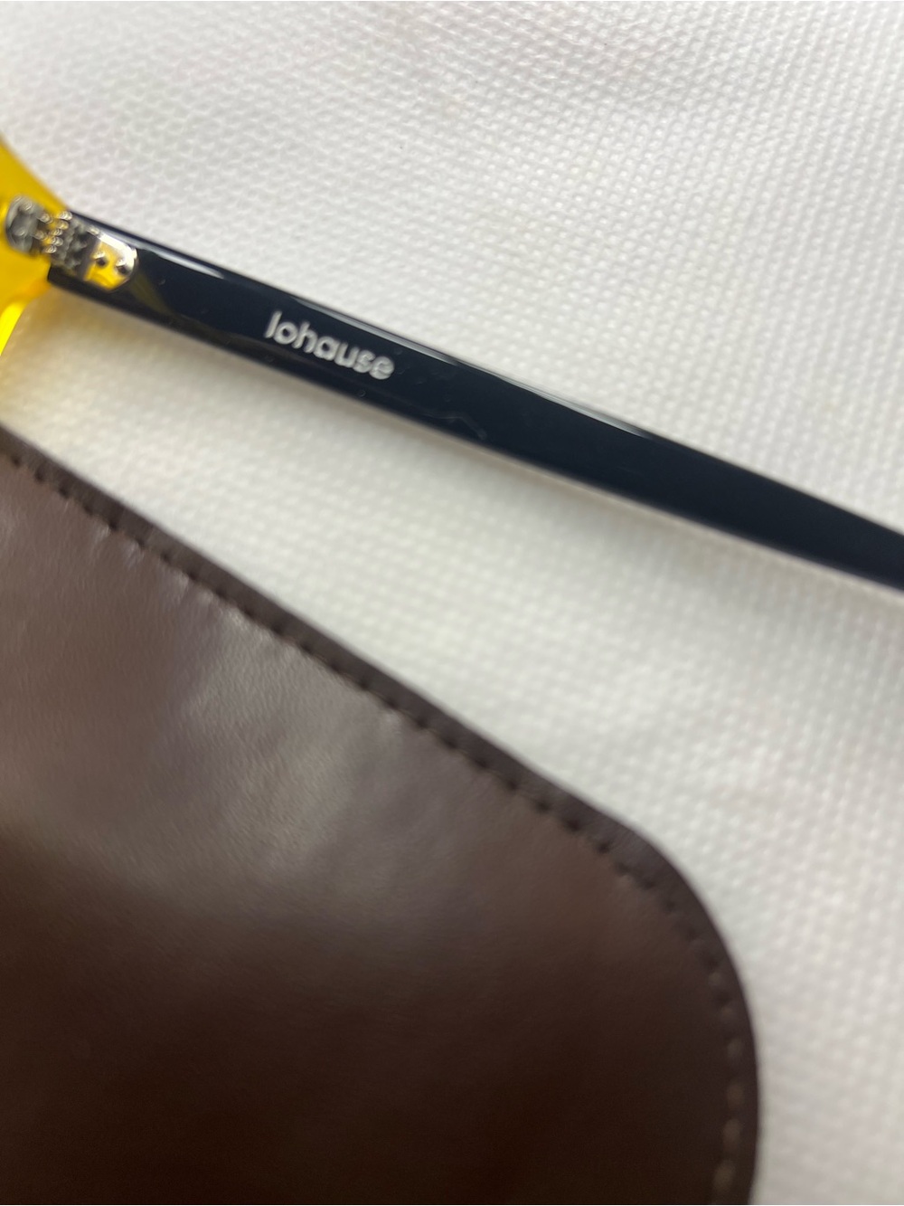 Lohaue Yellow Round Frame Sunglasses - Picture 2 of 11